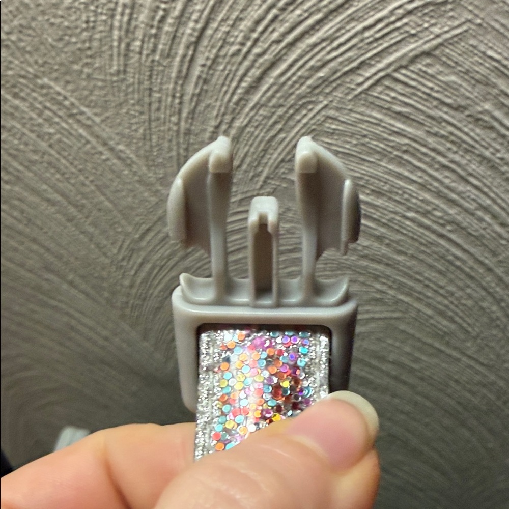 Packed Party Glittery Silver and Pink Dog Collar - Picture 10 of 11